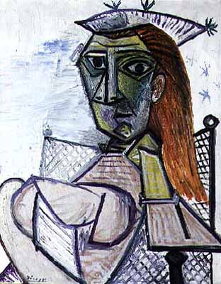 Woman Sitting In An Armchair Femme Assise Dans Un Surrealism